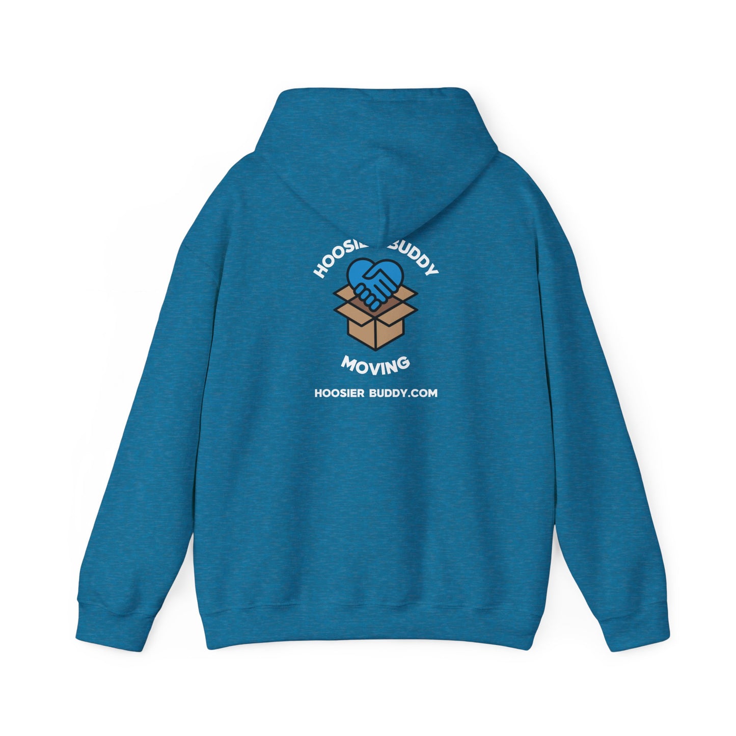 Hoosier Buddy Unisex Hooded Sweatshirt - Black/Blue
