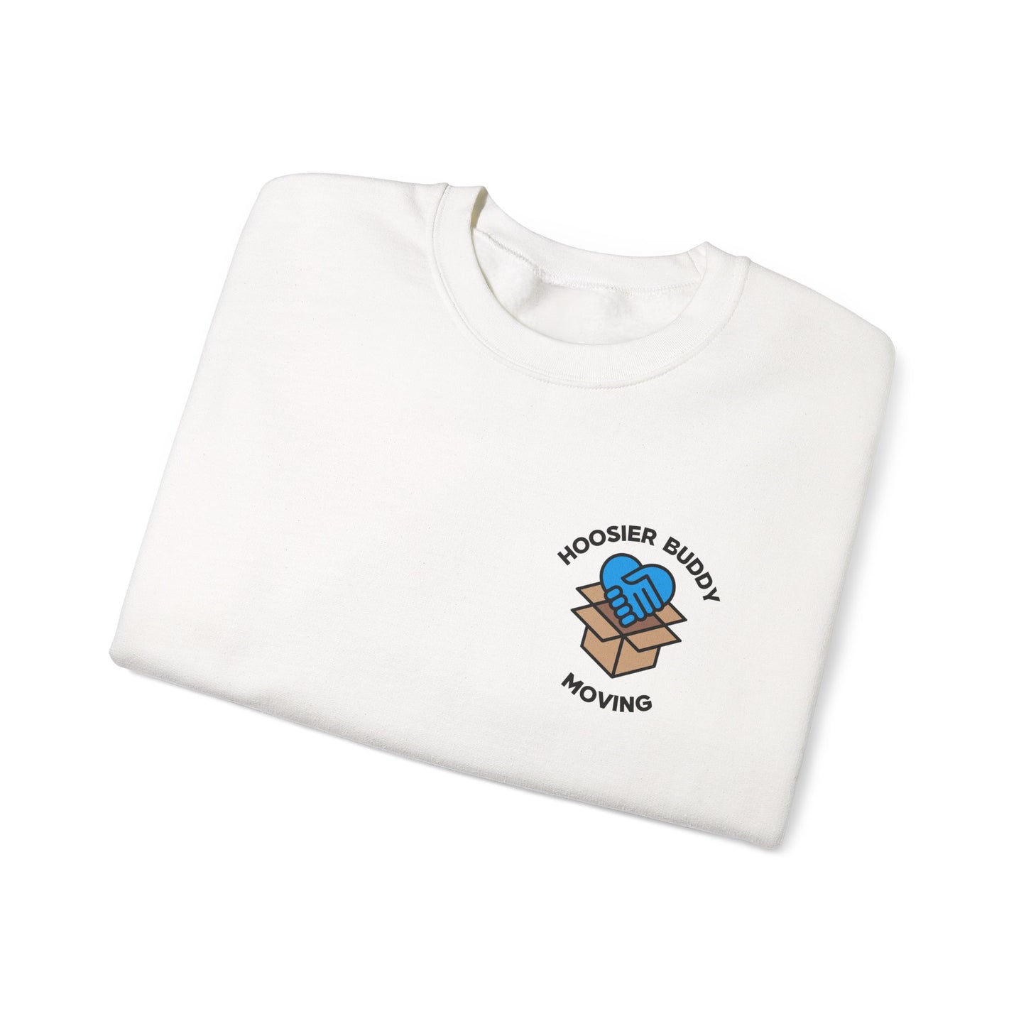 Hoosier Buddy Unisex Crewneck - White