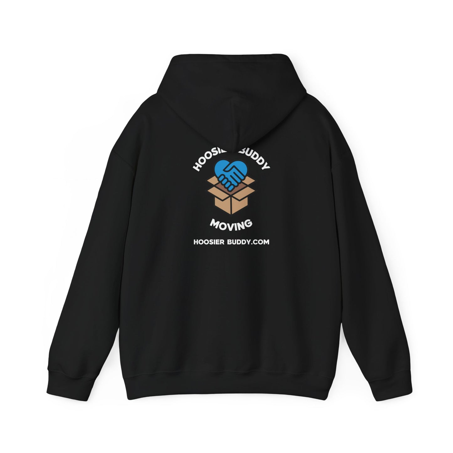 Hoosier Buddy Unisex Hooded Sweatshirt - Black/Blue