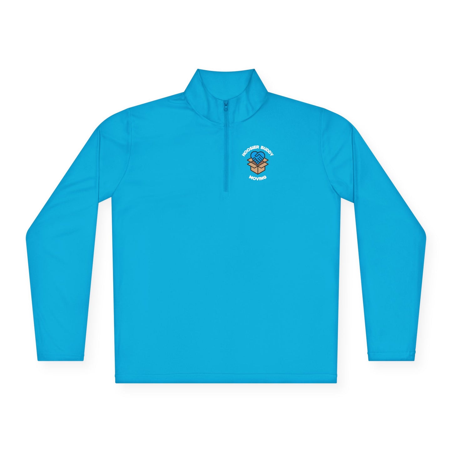 Hoosier Buddy Quarter-Zip - Black/Atomic Blue