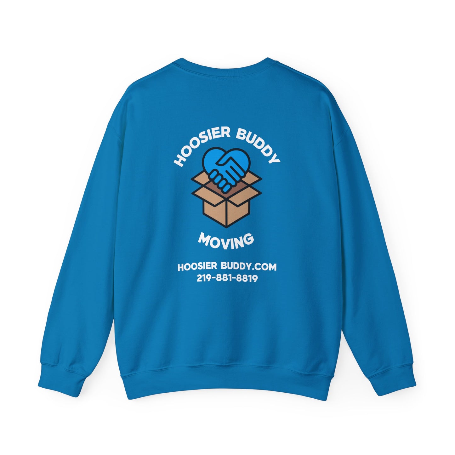 Hoosier Buddy Unisex Crewneck - Black/Blue
