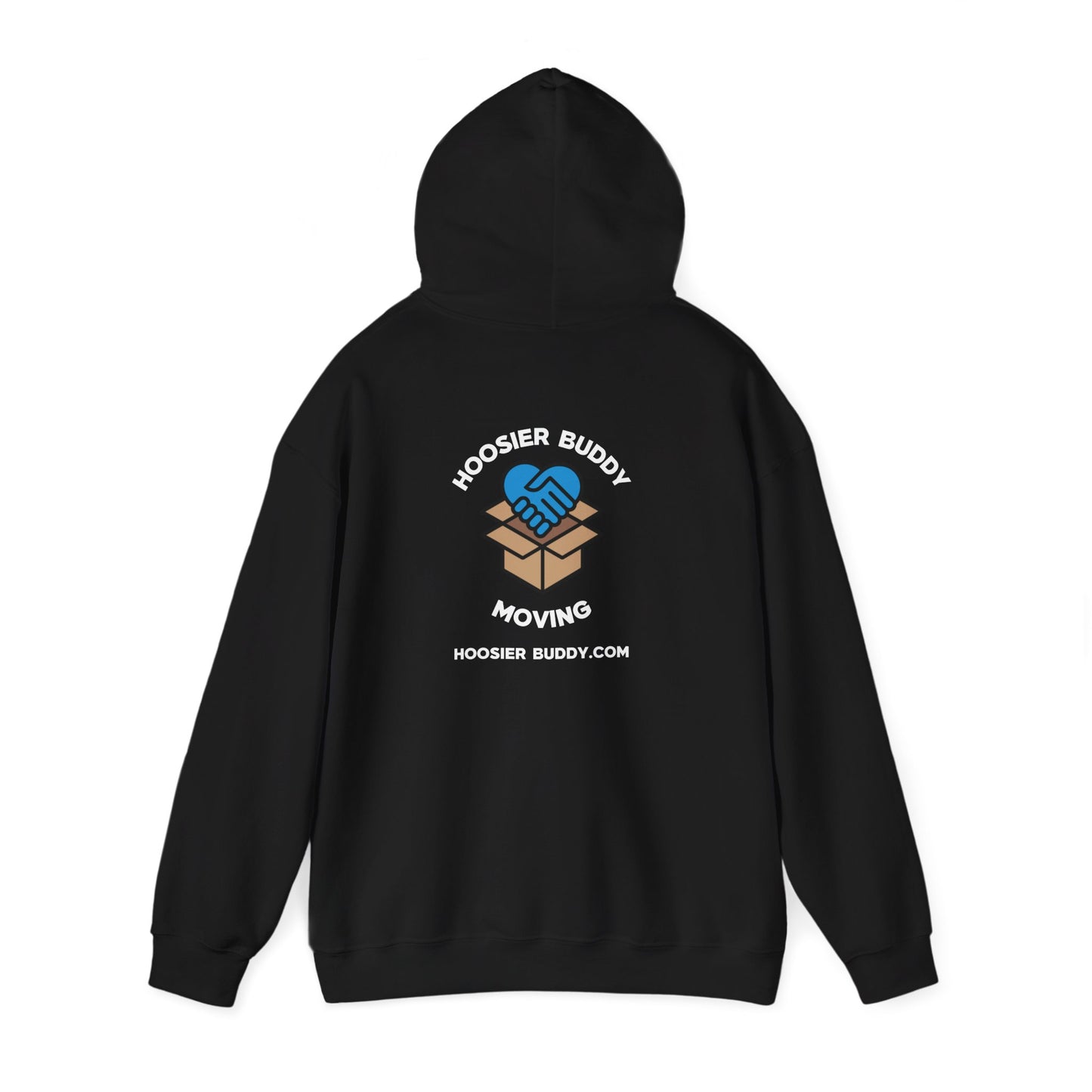 Hoosier Buddy Unisex Hooded Sweatshirt - Black/Blue