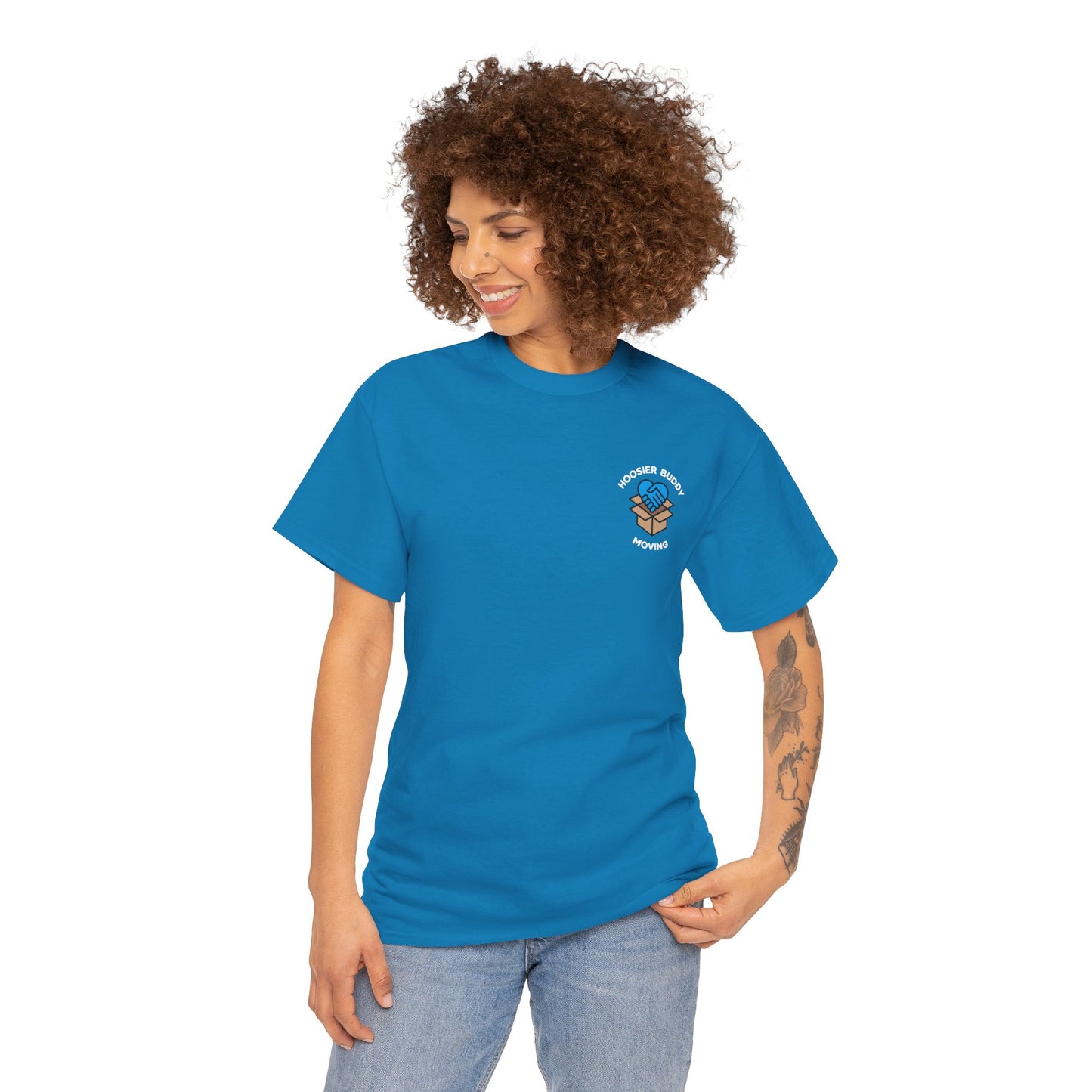 Hoosier Buddy Unisex T shirt - Black/Blue