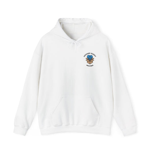 Hoosier Buddy Unisex Hooded Sweatshirt - White