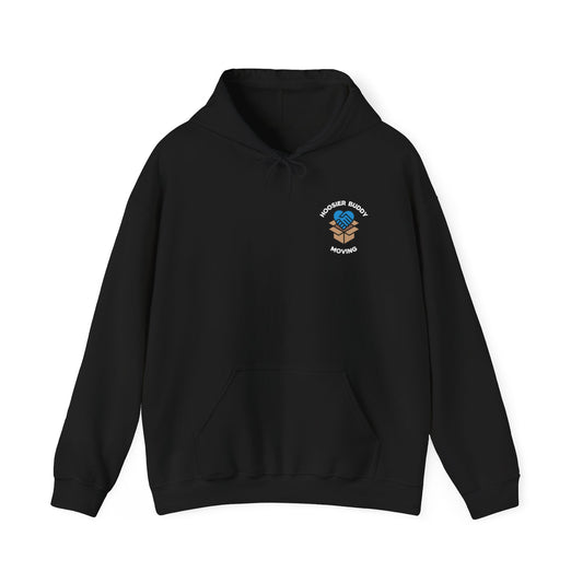 Hoosier Buddy Unisex Hooded Sweatshirt - Black/Blue