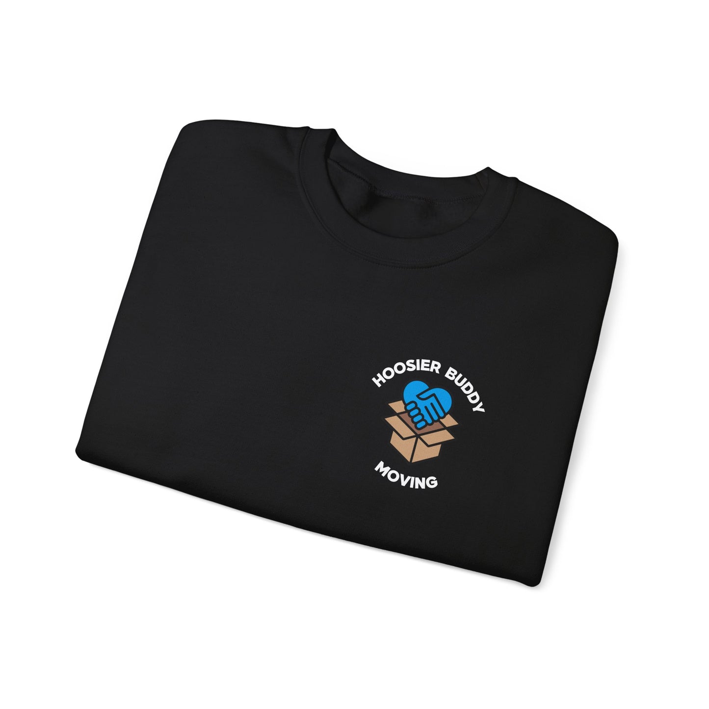 Hoosier Buddy Unisex Crewneck - Black/Blue