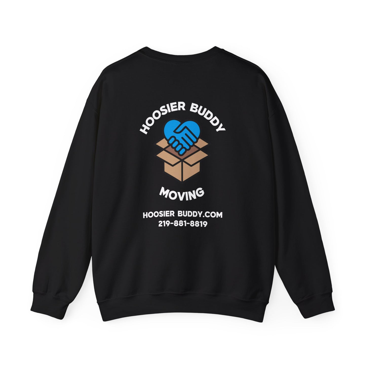 Hoosier Buddy Unisex Crewneck - Black/Blue