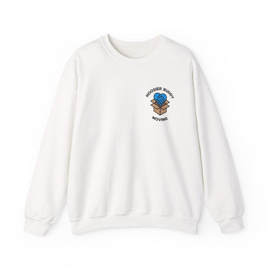 Hoosier Buddy Unisex Crewneck - White